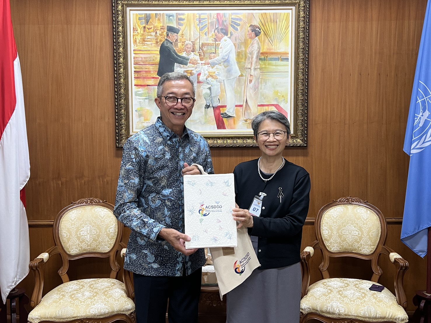 ACSDSD Executive Team Paid a Courtesy Call on the Ambassador of ...